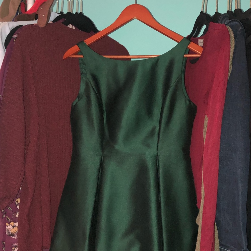 Emerald Green Dress